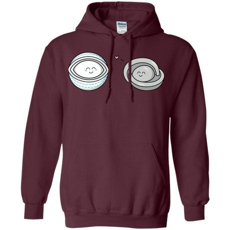 Sweatshirts Maroon / S Kawaii Timeless Mothership and Lifeboat Pullover Hoodie