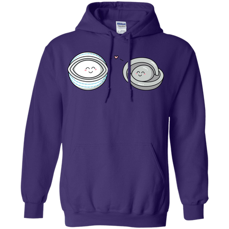 Sweatshirts Purple / S Kawaii Timeless Mothership and Lifeboat Pullover Hoodie