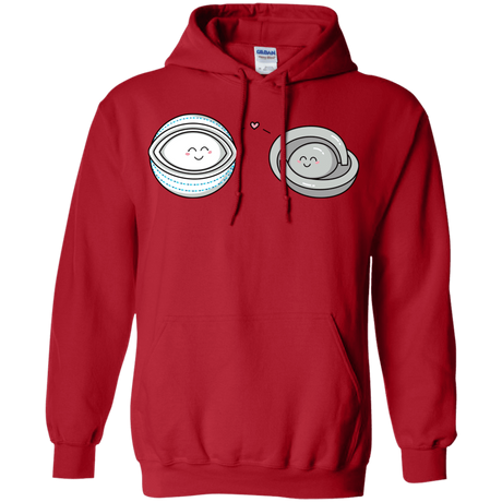 Sweatshirts Red / S Kawaii Timeless Mothership and Lifeboat Pullover Hoodie