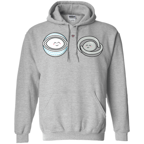 Sweatshirts Sport Grey / S Kawaii Timeless Mothership and Lifeboat Pullover Hoodie