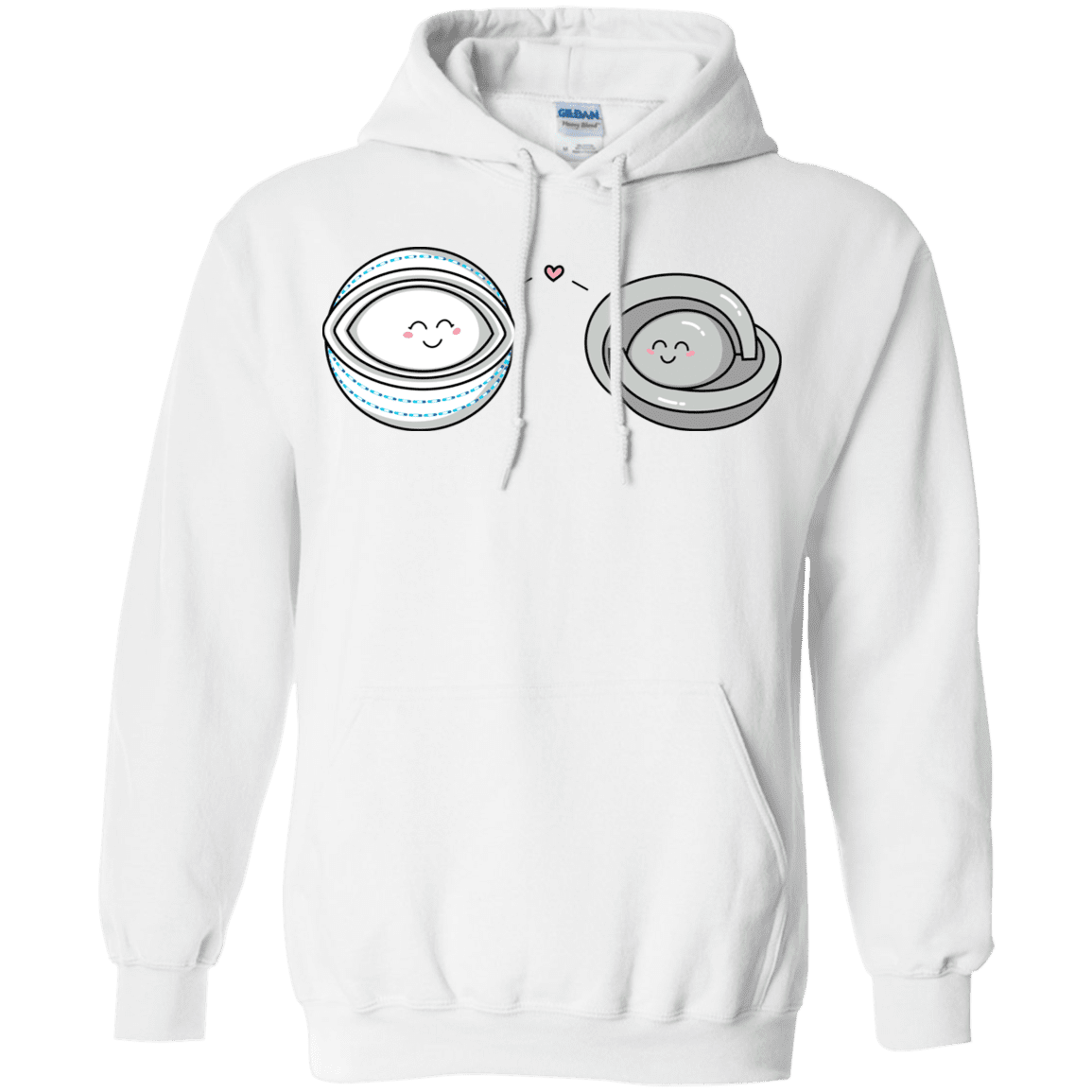 Sweatshirts White / S Kawaii Timeless Mothership and Lifeboat Pullover Hoodie