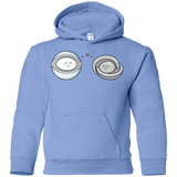 Sweatshirts Carolina Blue / YS Kawaii Timeless Mothership and Lifeboat Youth Hoodie