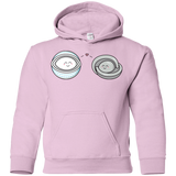 Sweatshirts Light Pink / YS Kawaii Timeless Mothership and Lifeboat Youth Hoodie