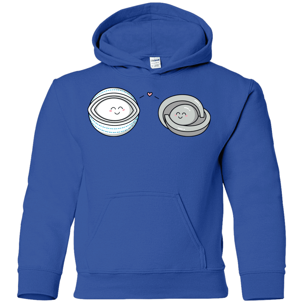 Sweatshirts Royal / YS Kawaii Timeless Mothership and Lifeboat Youth Hoodie