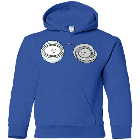 Sweatshirts Royal / YS Kawaii Timeless Mothership and Lifeboat Youth Hoodie