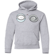 Sweatshirts Sport Grey / YS Kawaii Timeless Mothership and Lifeboat Youth Hoodie