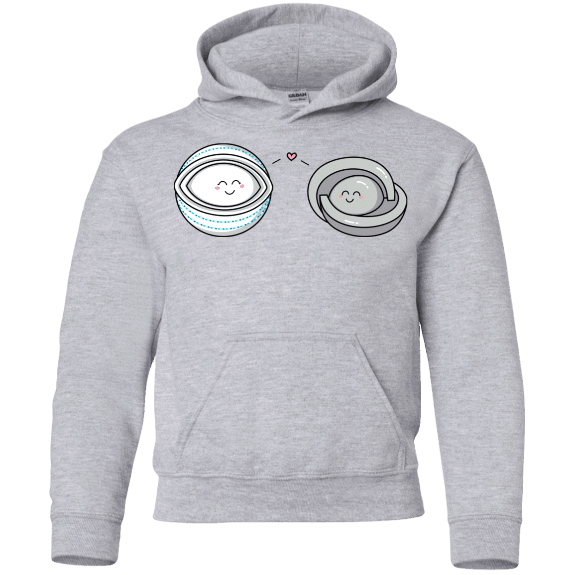 Sweatshirts Sport Grey / YS Kawaii Timeless Mothership and Lifeboat Youth Hoodie