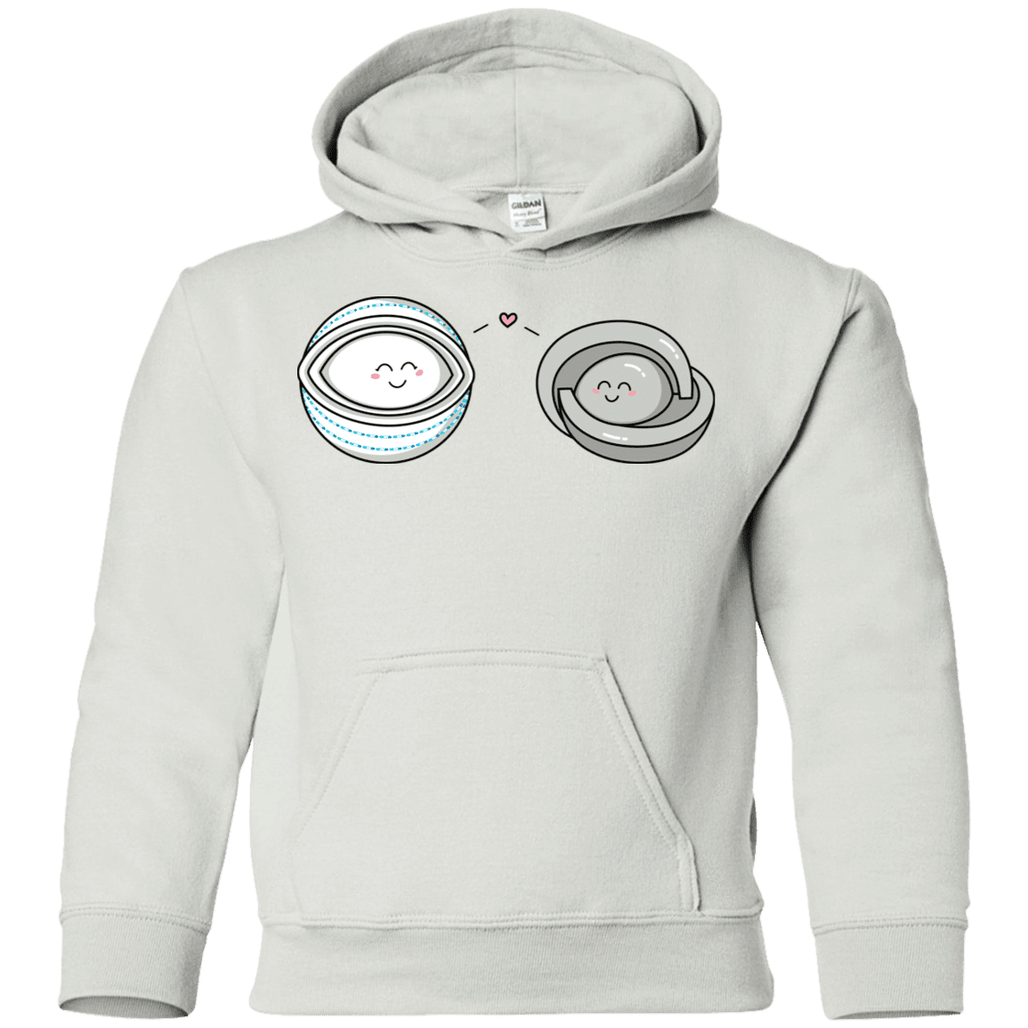 Sweatshirts White / YS Kawaii Timeless Mothership and Lifeboat Youth Hoodie