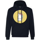 Sweatshirts Navy / S Kawaii Unicorn Premium Fleece Hoodie