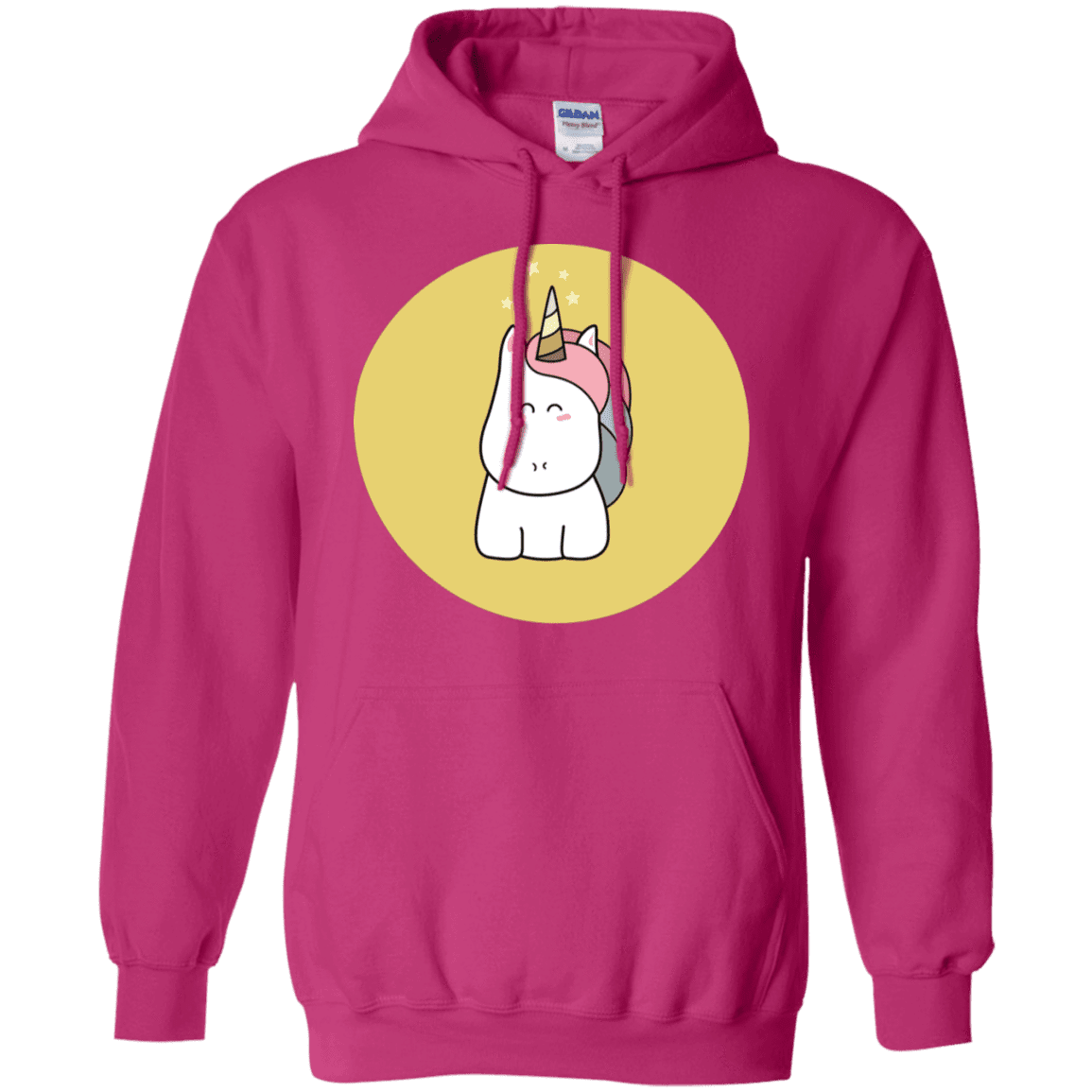 Sweatshirts Heliconia / S Kawaii Unicorn Pullover Hoodie