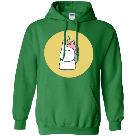 Sweatshirts Irish Green / S Kawaii Unicorn Pullover Hoodie