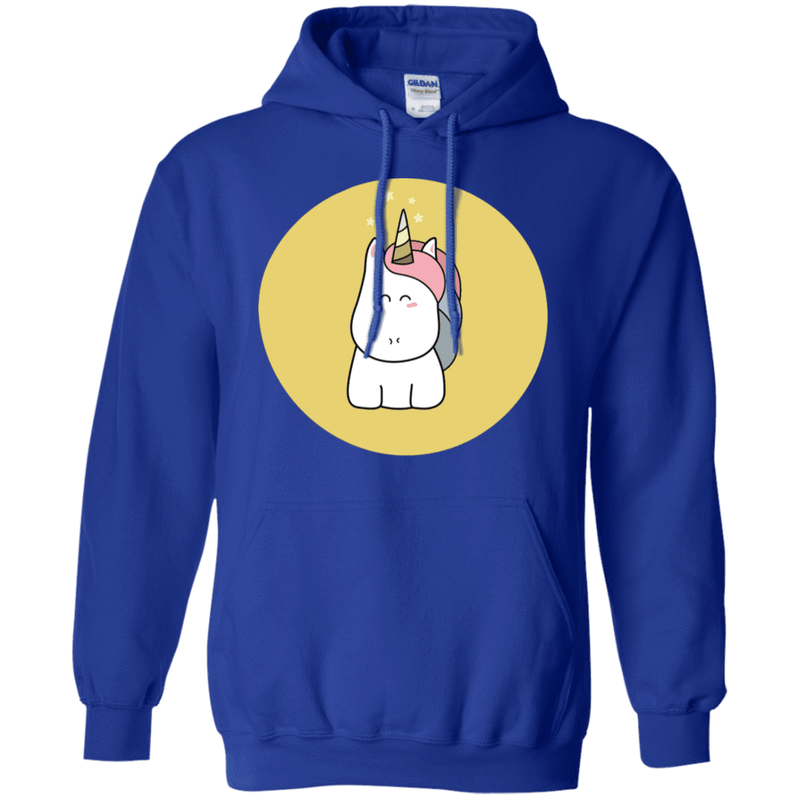 Sweatshirts Royal / S Kawaii Unicorn Pullover Hoodie