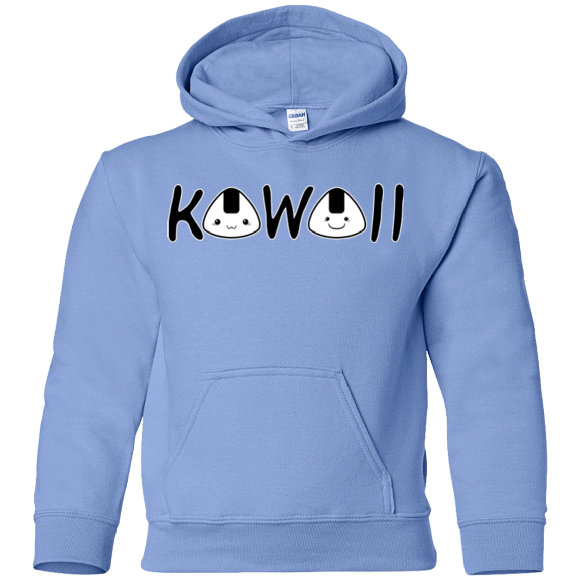 Sweatshirts Carolina Blue / YS Kawaii Youth Hoodie