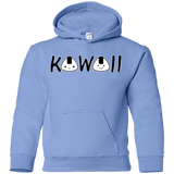 Sweatshirts Carolina Blue / YS Kawaii Youth Hoodie