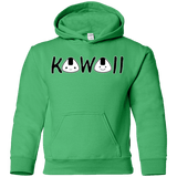 Sweatshirts Irish Green / YS Kawaii Youth Hoodie