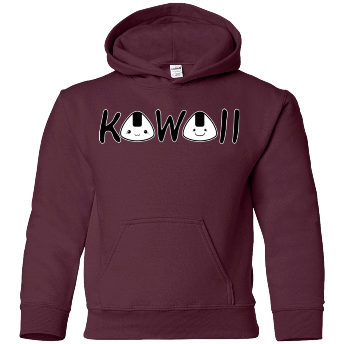 Sweatshirts Maroon / YS Kawaii Youth Hoodie