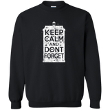 Sweatshirts Black / Small KCDF Tardis Crewneck Sweatshirt