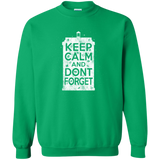 Sweatshirts Irish Green / Small KCDF Tardis Crewneck Sweatshirt