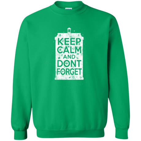 Sweatshirts Irish Green / Small KCDF Tardis Crewneck Sweatshirt