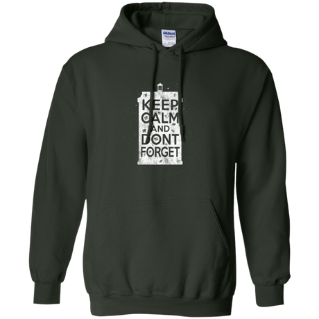 Sweatshirts Forest Green / Small KCDF Tardis Pullover Hoodie