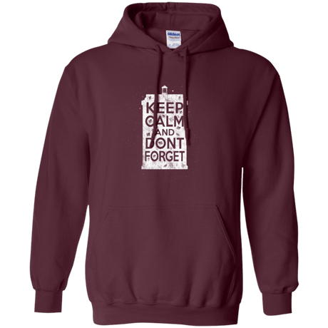 Sweatshirts Maroon / Small KCDF Tardis Pullover Hoodie