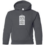 Sweatshirts Charcoal / YS KCDF Tardis Youth Hoodie