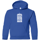 Sweatshirts Royal / YS KCDF Tardis Youth Hoodie