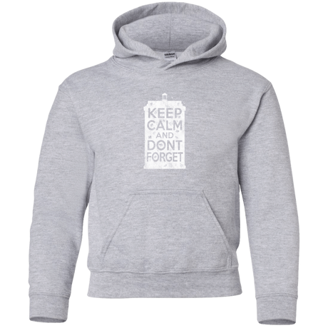 Sweatshirts Sport Grey / YS KCDF Tardis Youth Hoodie