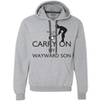 Sweatshirts Sport Grey / S Keep Calm and Carry On My Wayward Son! Premium Fleece Hoodie