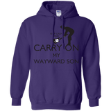 Sweatshirts Purple / S Keep Calm and Carry On My Wayward Son! Pullover Hoodie