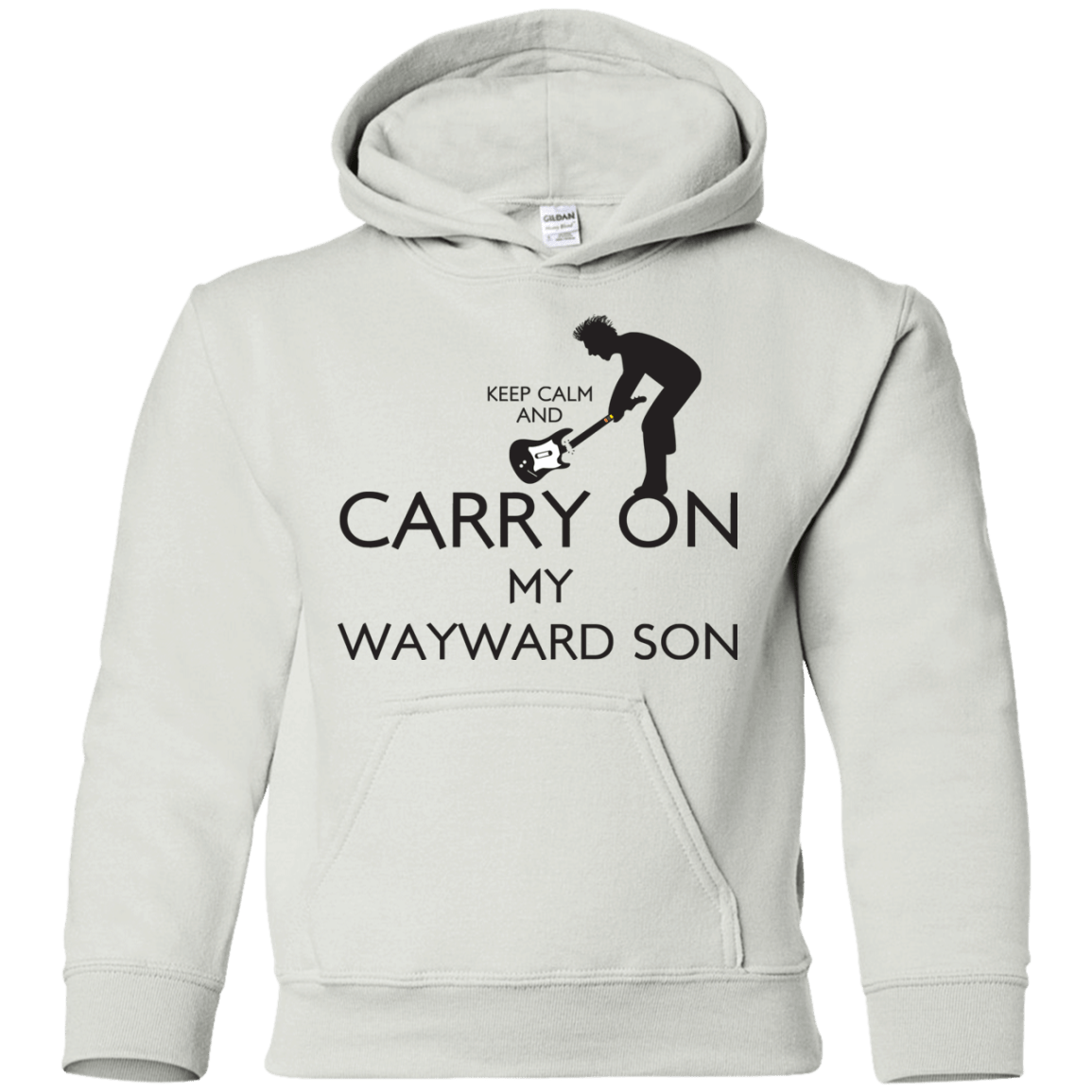 Sweatshirts White / YS Keep Calm and Carry On My Wayward Son! Youth Hoodie