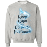 Sweatshirts Ash / Small Keep Calm and Expecto Patronum Crewneck Sweatshirt
