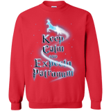 Sweatshirts Red / Small Keep Calm and Expecto Patronum Crewneck Sweatshirt