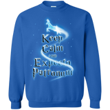 Sweatshirts Royal / Small Keep Calm and Expecto Patronum Crewneck Sweatshirt