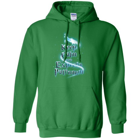 Sweatshirts Irish Green / Small Keep Calm and Expecto Patronum Pullover Hoodie