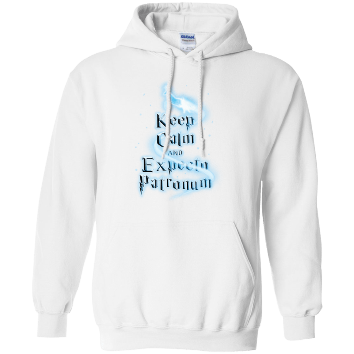 Sweatshirts White / Small Keep Calm and Expecto Patronum Pullover Hoodie