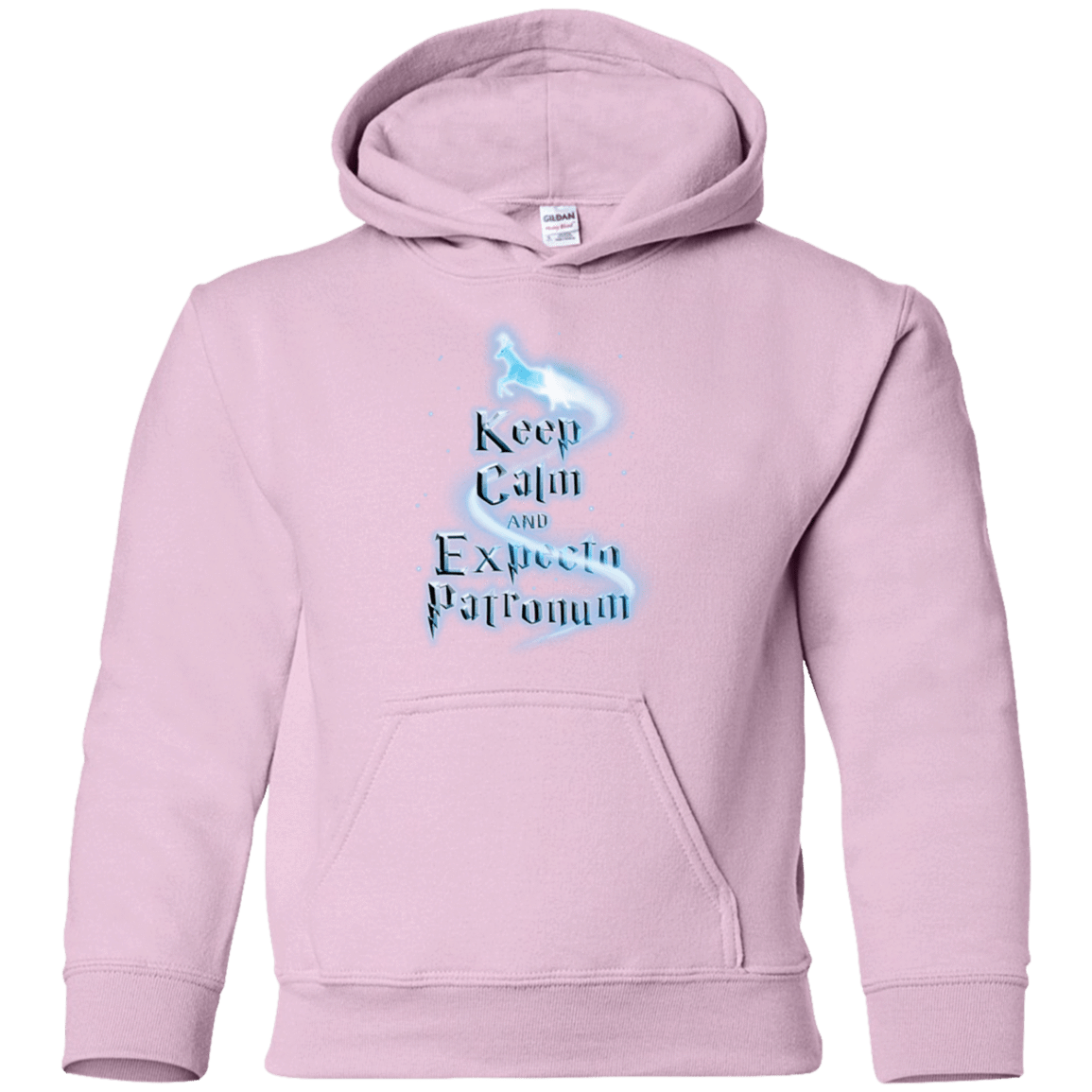 Sweatshirts Light Pink / YS Keep Calm and Expecto Patronum Youth Hoodie