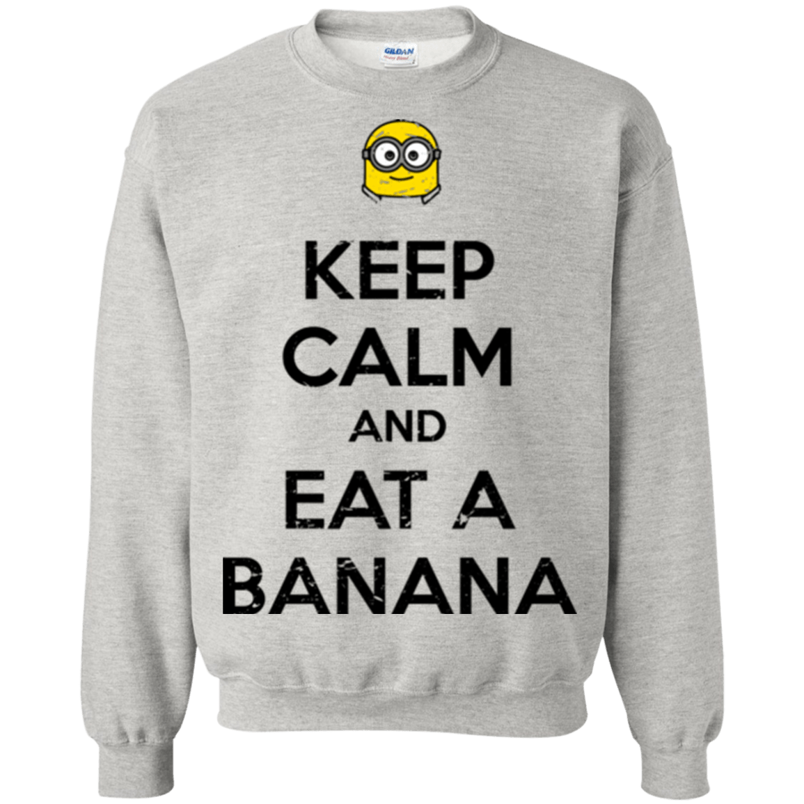 Sweatshirts Ash / Small Keep Calm Banana Crewneck Sweatshirt