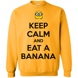 Keep Calm Banana Crewneck Sweatshirt
