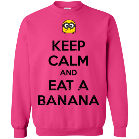 Sweatshirts Heliconia / Small Keep Calm Banana Crewneck Sweatshirt