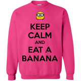 Sweatshirts Heliconia / Small Keep Calm Banana Crewneck Sweatshirt