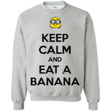 Sweatshirts Sport Grey / Small Keep Calm Banana Crewneck Sweatshirt