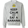 Sweatshirts Sport Grey / Small Keep Calm Banana Crewneck Sweatshirt