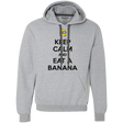 Sweatshirts Sport Grey / Small Keep Calm Banana Premium Fleece Hoodie