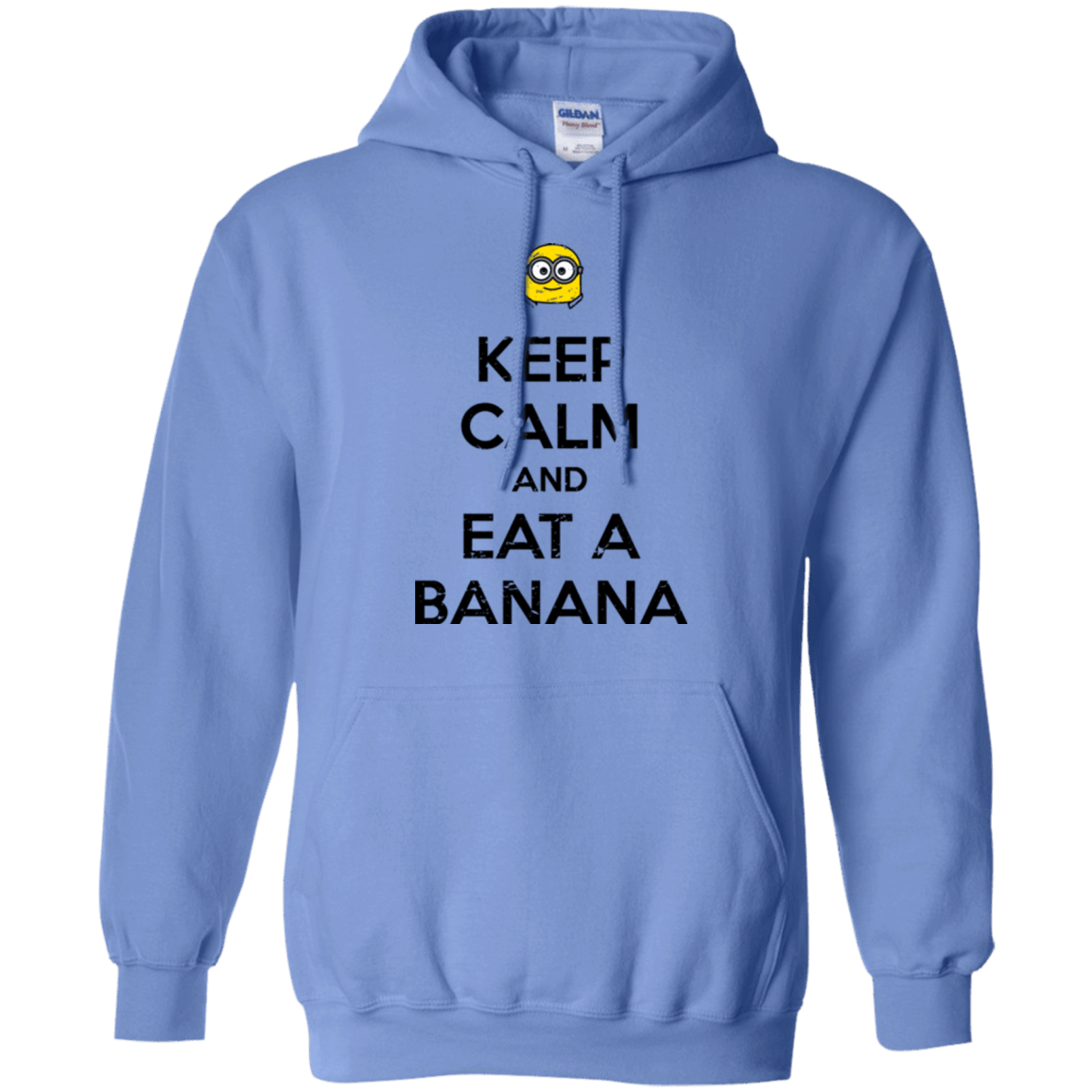 Sweatshirts Carolina Blue / Small Keep Calm Banana Pullover Hoodie