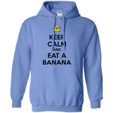 Sweatshirts Carolina Blue / Small Keep Calm Banana Pullover Hoodie