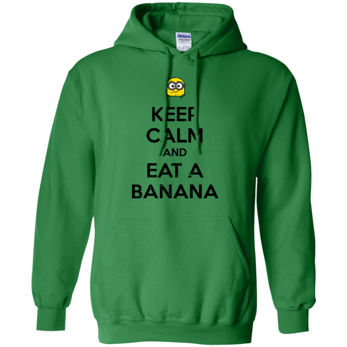 Sweatshirts Irish Green / Small Keep Calm Banana Pullover Hoodie