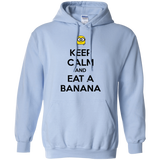 Sweatshirts Light Blue / Small Keep Calm Banana Pullover Hoodie