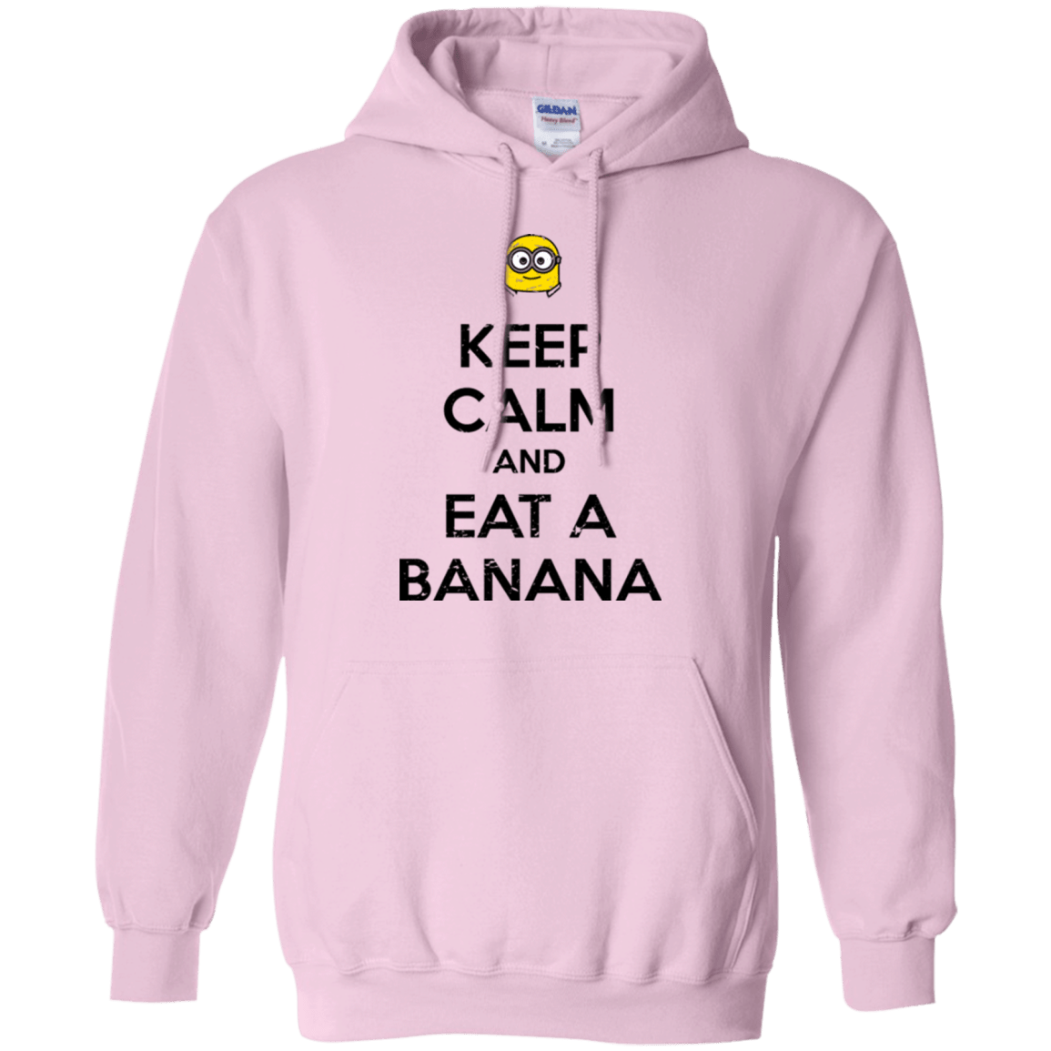 Sweatshirts Light Pink / Small Keep Calm Banana Pullover Hoodie