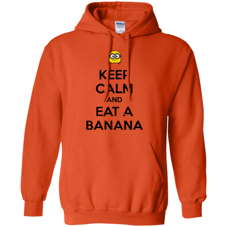 Sweatshirts Orange / Small Keep Calm Banana Pullover Hoodie